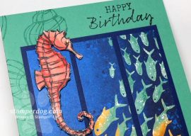 Making a Seahorse Card