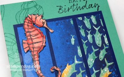 Making a Seahorse Card