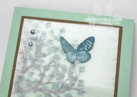 Textured Vellum Scenery Card