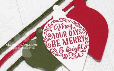 Pieced Christmas Card Making