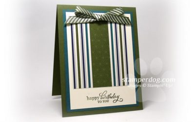 Masculine Birthday Gift Card