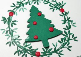 Make a Holiday Notecard