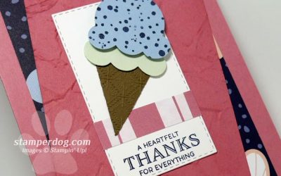 Ice Cream Cone Card