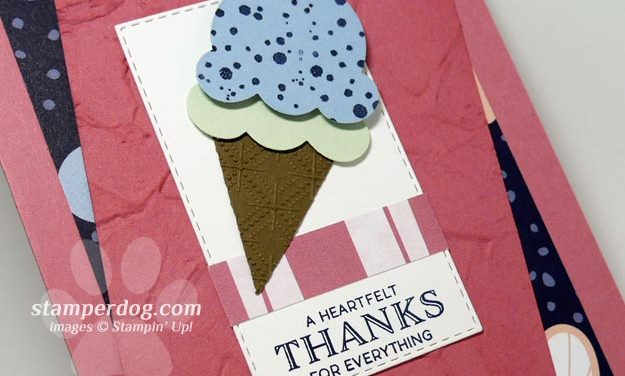 Ice Cream Cone Card
