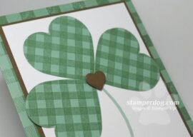 Making a Four Leaf Clover Card