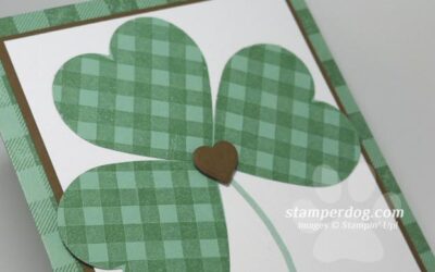 Making a Four Leaf Clover Card