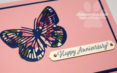 We’re Making an Easy Inlaid Butterfly Card Today