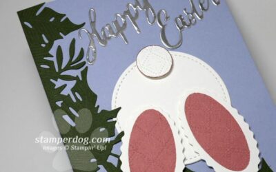 Making an Easter Bunny Card