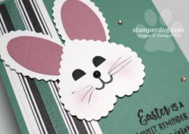 Punch Art Easter Bunny