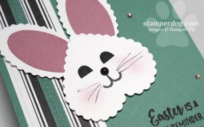 Punch Art Easter Bunny
