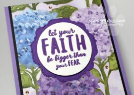 Quick and Easy Encouraging Card