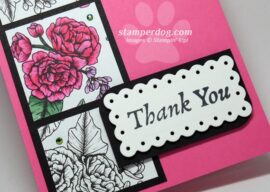 Quick Pink Thank You Card