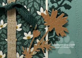 Pretty Floral Silhouette Card