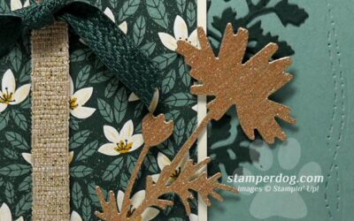Pretty Floral Silhouette Card
