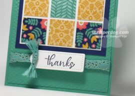 Making a Quilt Card