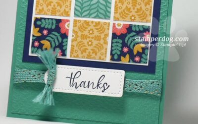 Making a Quilt Card