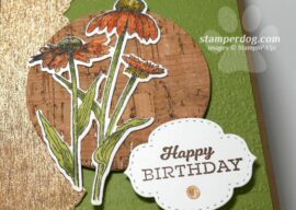 Birthday Card Made from Scraps