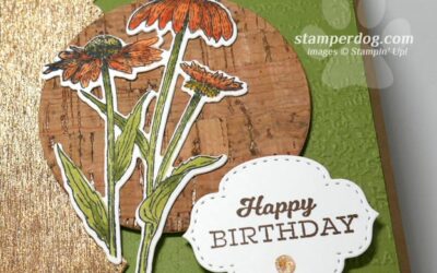 Birthday Card Made from Scraps