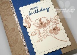 Misty Moonlight Birthday Card with New Stuff!