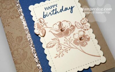Misty Moonlight Birthday Card with New Stuff!