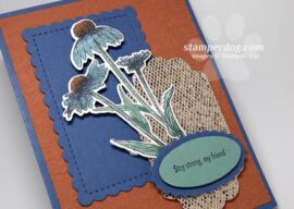 Blue Get Well Card