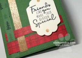 Make a Christmas Card from Scraps