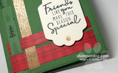 Make a Christmas Card from Scraps