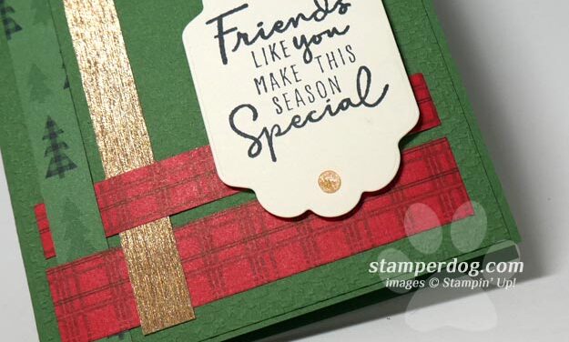 Make a Christmas Card from Scraps
