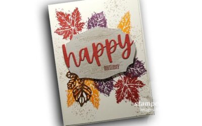 Fall Birthday Card