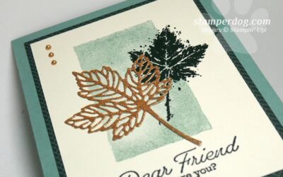 Easy Leafy Card for a Friend