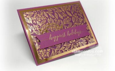 Let the Patterned Paper Do the Work