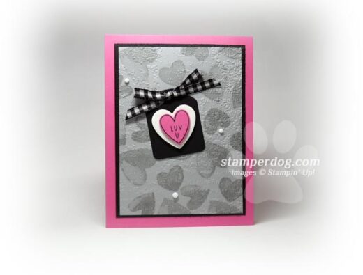 Pink and Gray Valentine