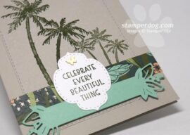 Finally Finished Friday’s Palm Tree Card