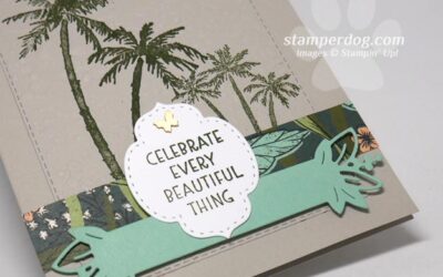 Finally Finished Friday’s Palm Tree Card