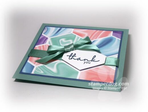 Patterned Paper Card