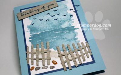 How to Make a Beachfront Card