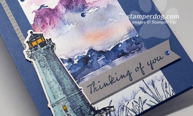 Make a Scenery Card with a Scrap