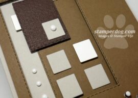 Make a Geometric Card with Leftovers