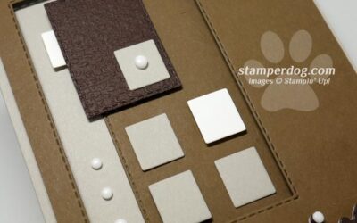 Make a Geometric Card with Leftovers
