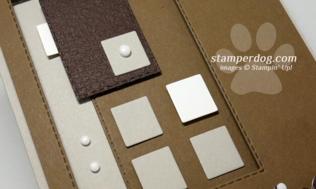 Make a Geometric Card with Leftovers