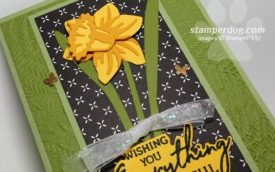 We Made a Daffodil Card!