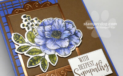 How We Finished Our Sympathy Card
