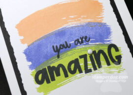 Amazing Stripes Card