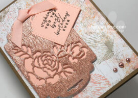 Let’s Make an Easy and Elegant Birthday Card