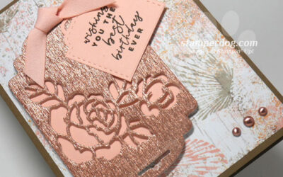 Let’s Make an Easy and Elegant Birthday Card
