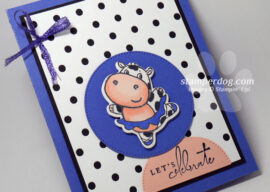 We Made a Happy Cow Card!