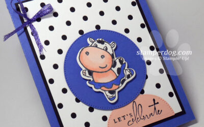 We Made a Happy Cow Card!