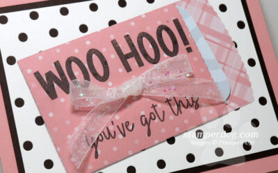 Pretty Pink Gift Card Holder