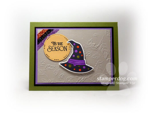 Rainbow Halloween Card