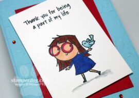 Grateful Self-Portrait Card